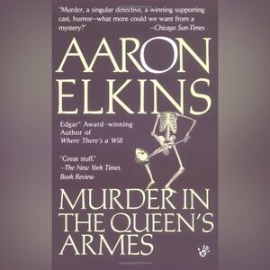 Paperback Book: Murder in the Queen's Armes by Aaron Elkins